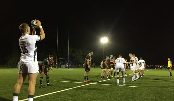 London Irish A cross for six tries against Harlequins A at Cobham RFC